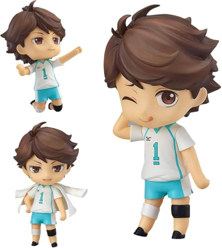 LIRUOXI für Haikyuu!!! Figur Handmade PVC Anime Cartoon Charakter Modell Statue Figur, Desktop Ornamente Dekorationen Geschenke für Fans (Oikawa Tooru) von LIRUOXI