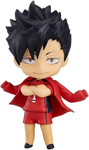 LIRUOXI für Haikyuu Hinata Shoyo Figur Handmade PVC Anime Cartoon Charakter Modell Statue Figur, Desktop Ornamente Dekorationen Geschenke für Fans (Kuroo Tetsurou) von LIRUOXI