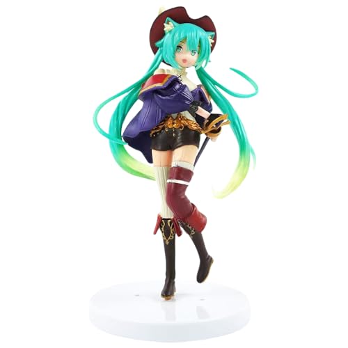 LIRUOXI für Hatsune Miku Figur Handmade PVC Anime Cartoon Charakter Modell Statue Figur, Desktop Ornamente Dekorationen Geschenke für Fans (Märchen) von LIRUOXI