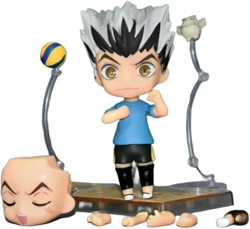 LIRUOXI für Hinata Shoyo Kotaro Bokuto Figur Handmade PVC Anime Cartoon Charakter Modell Statue Figur, Desktop Ornamente Dekorationen Geschenke für Fans (Kotaro Bokuto) von LIRUOXI