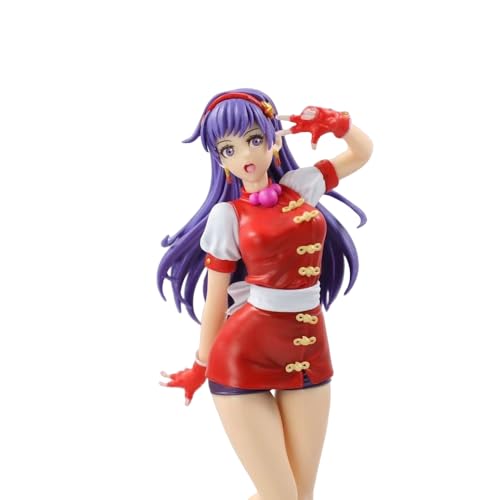 LIRUOXI für KOF Athena Figur Handmade PVC Anime Cartoon Charakter Modell Statue Figur, Desktop Ornamente Dekorationen Geschenke für Fans von LIRUOXI