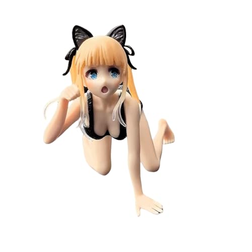 LIRUOXI für Kitty Erika Figur Handmade PVC Anime Cartoon Charakter Modell Statue Figur, Desktop Ornamente Dekorationen Geschenke für Fans von LIRUOXI