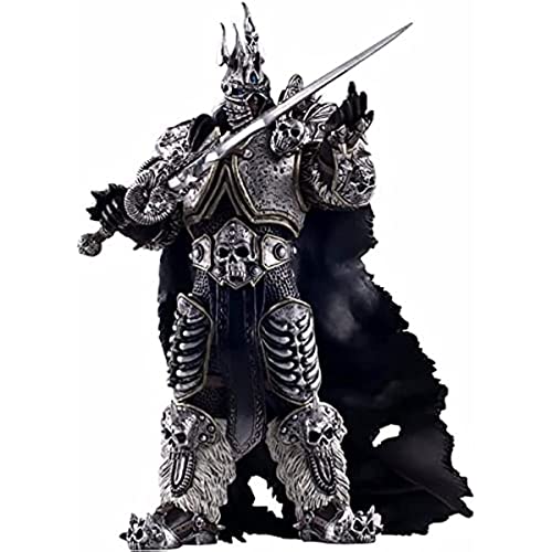 LIRUOXI für Lichkönig Sylvanas Windrunner World of Warcraft Figur Handmade PVC Anime Cartoon Charakter Modell Statue Figur, Desktop Ornamente Dekorationen Geschenke für Fans (Arthas 6 ") von LIRUOXI