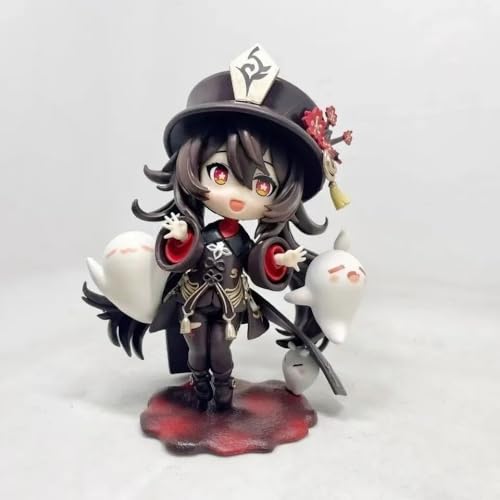 LIRUOXI für Little Walnut Sitting Gan Yu Q Version Figur Handmade PVC Anime Cartoon Charakter Modell Statue Figur, Desktop Ornamente Dekorationen Geschenke für Fans (Walnüsse) von LIRUOXI