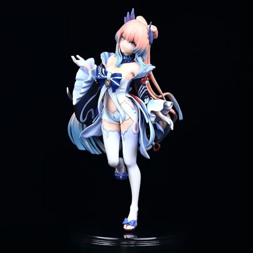 LIRUOXI für Sangonomiya Kokomi Figur Handmade PVC Anime Cartoon Charakter Modell Statue Figur, Desktop Ornamente Dekorationen Geschenke für Fans von LIRUOXI