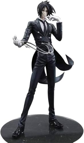 LIRUOXI für Sebastian Michaelis Figur Handmade PVC Anime Cartoon Charakter Modell Statue Figur, Desktop Ornamente Dekorationen Geschenke für Fans von LIRUOXI