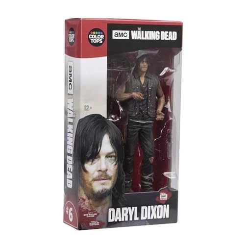 LIRUOXI für Sheriff Daryl Negenreich Figur Handmade PVC Anime Cartoon Charakter Modell Statue Figur, Desktop Ornamente Dekorationen Geschenke für Fans (Daryl) von LIRUOXI