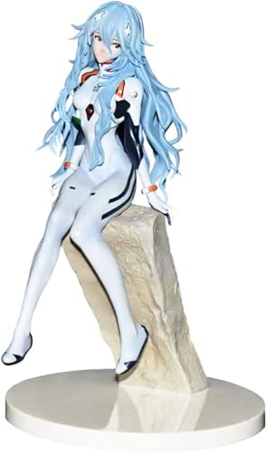 LIRUOXI für Shikinami Asuka Lanqing Lei Figur Handmade PVC Anime Cartoon Charakter Modell Statue Figur, Desktop Ornamente Dekorationen Geschenke für Fans (Typ1) von LIRUOXI