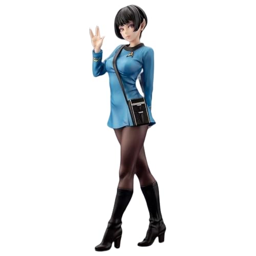 LIRUOXI für Star Trek Frauen Wissenschaftler Figur Handmade PVC Anime Cartoon Charakter Modell Statue Figur, Desktop Ornamente Dekorationen Geschenke für Fans von LIRUOXI