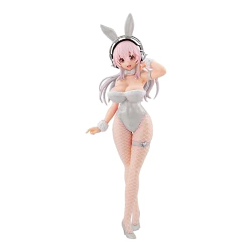 LIRUOXI für Super Sonico Figur Handmade PVC Anime Cartoon Charakter Modell Statue Figur, Desktop Ornamente Dekorationen Geschenke für Fans von LIRUOXI