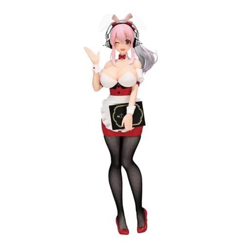 LIRUOXI für Super Sonoko Esszimmer Hase Figur Handmade PVC Anime Cartoon Charakter Modell Statue Figur, Desktop Ornamente Dekorationen Geschenke für Fans von LIRUOXI