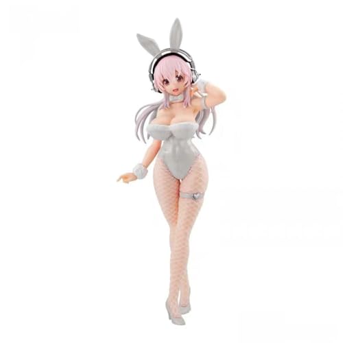 LIRUOXI für Super Sonoko Kaninchen Mädchen Figur Handmade PVC Anime Cartoon Charakter Modell Statue Figur, Desktop Ornamente Dekorationen Geschenke für Fans von LIRUOXI