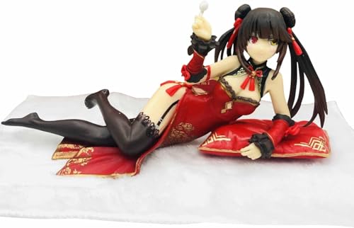 LIRUOXI für The Great Dating Battle Tokizaki Mania Figur Handmade PVC Anime Cartoon Charakter Modell Statue Figur, Desktop Ornamente Dekorationen Geschenke für Fans (Tokisaki Kurumi 2) von LIRUOXI