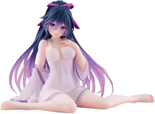 LIRUOXI für The Great Dating Battle Tokizaki Mania Figur Handmade PVC Anime Cartoon Charakter Modell Statue Figur, Desktop Ornamente Dekorationen Geschenke für Fans (Yatogami Tohka B) von LIRUOXI