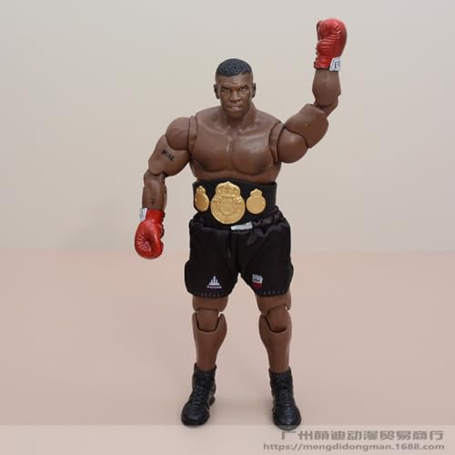 LIRUOXI für Tyson Der König des Boxens Figur Handmade PVC Anime Cartoon Charakter Modell Statue Figur, Desktop Ornamente Dekorationen Geschenke für Fans von LIRUOXI