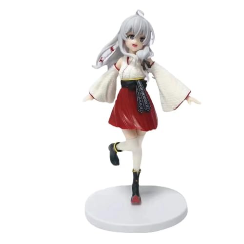 LIRUOXI für Witch 's Journey Flying Witch Irena Figur Handmade PVC Anime Cartoon Charakter Modell Statue Figur, Desktop Ornamente Dekorationen Geschenke für Fans (Irene die Andere) von LIRUOXI