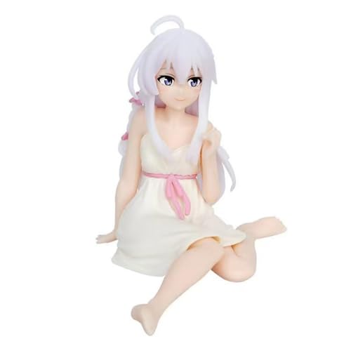 LIRUOXI für Witch 's Journey Flying Witch Irena Figur Handmade PVC Anime Cartoon Charakter Modell Statue Figur, Desktop Ornamente Dekorationen Geschenke für Fans (Schlafanzug Irena) von LIRUOXI