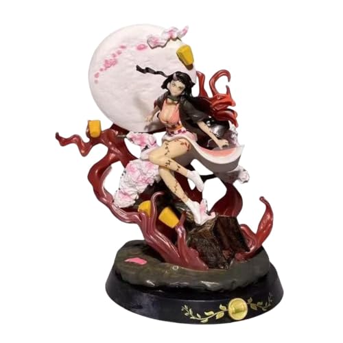 LIRUOXI für kleine Kamado Nezuko Figur Handmade PVC Anime Cartoon Charakter Modell Statue Figur, Desktop Ornamente Dekorationen Geschenke für Fans von LIRUOXI