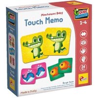 LISCIANIGIOCHI 301008 Montessori Baby - Touch Memo (Assoziationsspiel) von LISCIANI