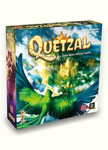 Little Rocket Games QUETZAL Brettspiel auf Italienisch - 2-5 Spieler / 10+ Jahre / 75 Minuten von LITTLE ROCKET GAMES