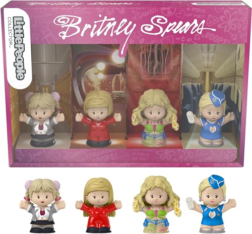 Little People Collector Britney Spears Special Edition Set für Erwachsene & Fans, 4 Figuren in einer Displaybox von LITTLEPEOPLE COLLECTOR