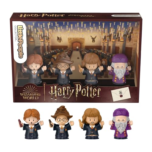 Little People Collector Sondereditionsset zum Film Harry Potter und der Stein der Weisen für Erwachsene und Fans, 4 Figuren, HVG45, HVG45 von LITTLEPEOPLE COLLECTOR