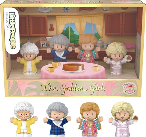 Little People Collector The Golden Girls Late Night Cheesecake 40th Anniversary Figure Set in a Display Gift Box for Adults & Fans von LITTLEPEOPLE COLLECTOR