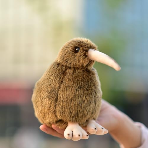 LIUHONGFEI Simulation Kiwi Plush Toy Stuffed Animal New Zealand Kiwi Doll Squeaks When The Body is Squeezed. von LIUHONGFEI