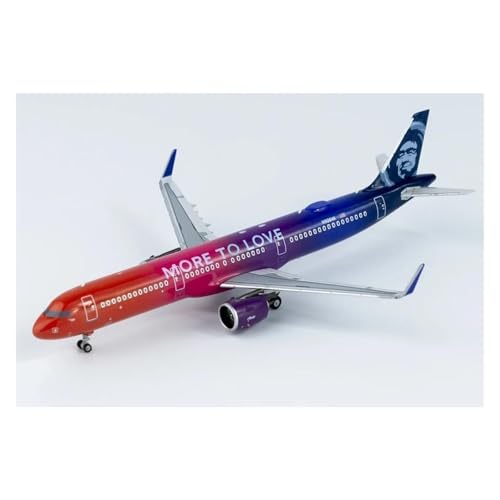 LIUSANG Modellflugzeuge 1/400 for Alaska A321neo Flugzeug Modell N926VA Legierung Fertig Modell Sammlung Modell Dekoration Büro Für Ausstellungszwecke geeignet von LIUSANG