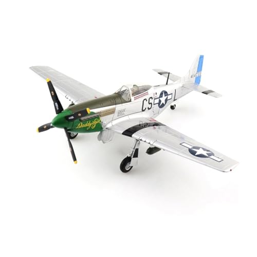 LIUSANG Modellflugzeuge 1/48 for P-51D Modell „Daddy's Girl“ Major Ray Wetmore 1945 Legierung Flugzeug Modell Sammlung Souvenirs Geschenke Für Ausstellungszwecke geeignet von LIUSANG