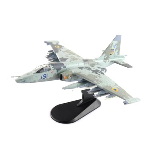 LIUSANG Maßstab 1/72 für Su25 Su-25M1 Kampfflugzeug Modell 299. Taktische Luftbrigade Ukraine 2022 Legierung Flugzeugmodell Geschenke Geeignet für Display von LIUSANG