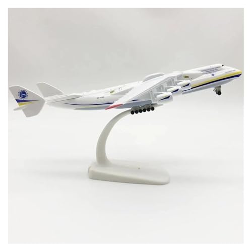 LIUSANG Maßstabsgetreues Flugzeug, 20 cm, 1/400 für Antonov An-225 Mriya-Flugzeugmodell, Druckguss, Metalllegierung, Sammlerstück, Souvenirs, geeignet für Ausstellung von LIUSANG