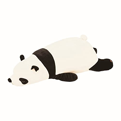 Nemu Nemu Animals 6209829 Plüschtier, Panda Paopao, Kuscheltier, extra weich und kuschelig, Stofftier, Designed in Japan, Kuschelkissen, Größe L, 51 cm von LIV HEART