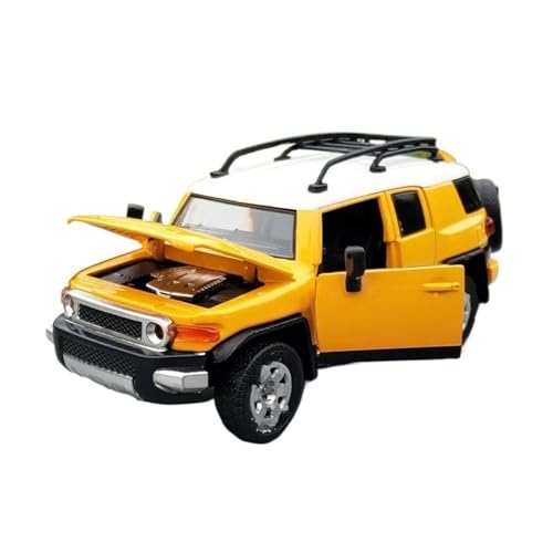 LIVEDOLLS Pull-Back-Modell Für FJ Cruiser SUV Legierung Diecasts Fahrzeuge Auto Modell Zurückziehen Auto Modell 1:32 Anteil(NO BOX-01) von LIVEDOLLS