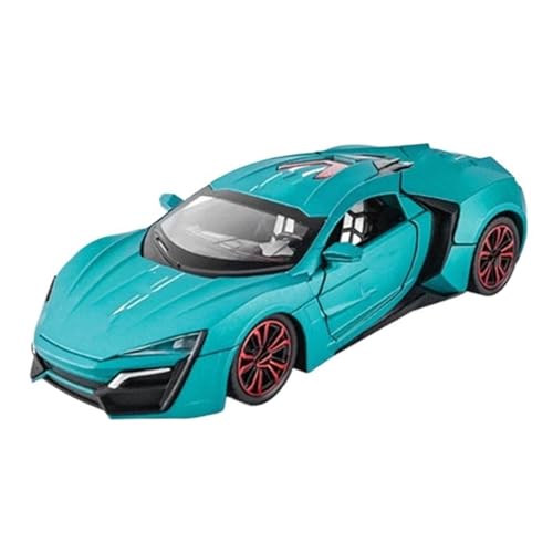 LIVEDOLLS Pull-Back-Modell Für H&ypersport Alloy Diecasts Metallautomodell 1:24 Anteil(Blue) von LIVEDOLLS