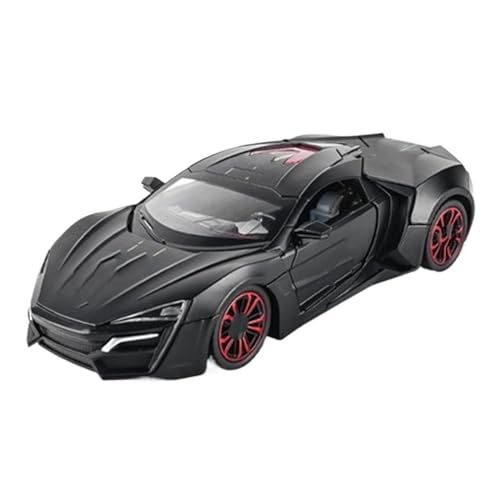 LIVEDOLLS Pull-Back-Modell Für H&ypersport Alloy Diecasts Metallautomodell 1:24 Anteil(Noir) von LIVEDOLLS