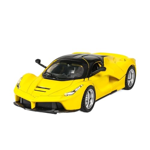 LIVEDOLLS Pull-Back-Modell Für L&aferrari Alloy Diecasts Automodell 1:32 Anteil(Yellow nobox) von LIVEDOLLS