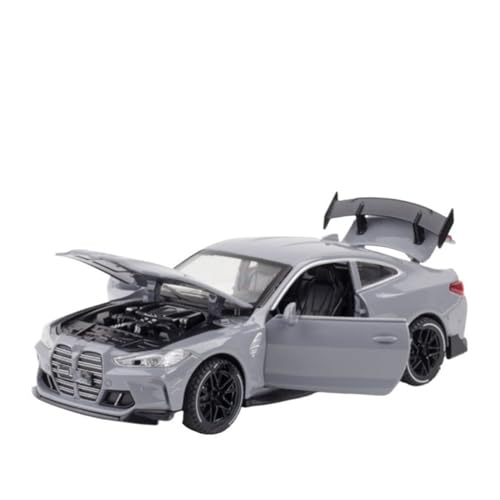 LIVEDOLLS Pull-Back-Modell Für M4 Alloy Diecasts Metallautomodell 1:32 Anteil(Gray withbox) von LIVEDOLLS