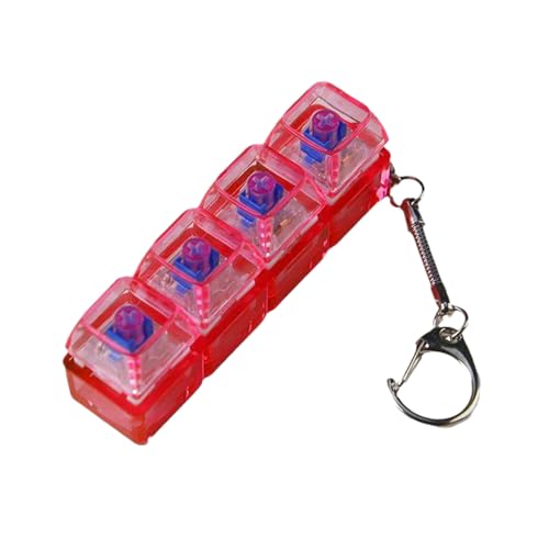 LIXSAZSE Für ADHS Spielzeug – 4 Tasten Sensor Schlüsselanhänger, Fidgets Spielzeug, ABS für Spielzeug, Tastatur, Tastatur für Spielzeug, Tastatur Spielzeug, C LIXSAZSE Für ADHS Spielzeug – 4 Tasten Sensor Schlüsselanhänger, Fidgets Spielzeug, ABS für Spielzeug, Tastatur, Tastatur für Spielzeug, Tastatur Spielzeug, C von LIXSAZSE