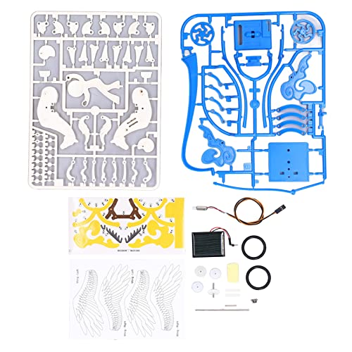 4-in-1 Solarenergie- und Elektromotor-STEM-Kits, Solarmotor-Kit für wissenschaftliche Experimente für Kinder, pädagogische Montessori-Lernkits, Kinder-Solarenergie-Spielzeug, DIY von LIYJTK