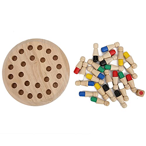 Holz Memory Schachspiel Match Stick Board Lernspiele Multiplayer Familie Desktop Kinder für Kinder Erwachsene von LIYJTK