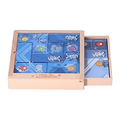 Holzpuzzles, Kinder-Bodenpuzzle aus Holz für frühes Lernen, pädagogische Flugzeugpuzzles, Spielzeug für Kleinkinder, Kinder, Lernen pädagogische Puzzles, Spielzeug für Set von LIYJTK