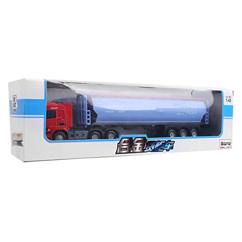 LIYJTK 1:43 Engineering Tank Container Truck Modell Spielzeug Pullback Hoch Simulation Kinder Fahrzeug Spielzeug von LIYJTK