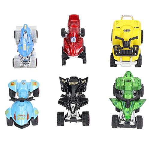 LIYJTK 6pcs 1:60 Alloy Motorcycle Model Beach Car Sled Ski Doll Machine Twisted Egg Children Toys Scale Shapes Promote Coordination for Kids von LIYJTK