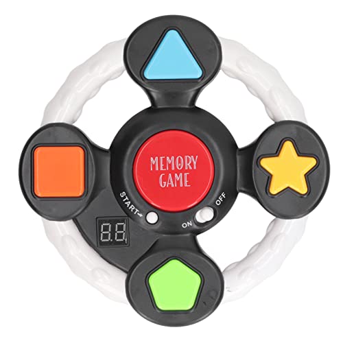 Memory Training Game Kids Electronic Plastic Interaction Intelligent Music Light Educational Brain Teaser Handheld Competitive Challenge Run with Lights for Boys Girls von LIYJTK