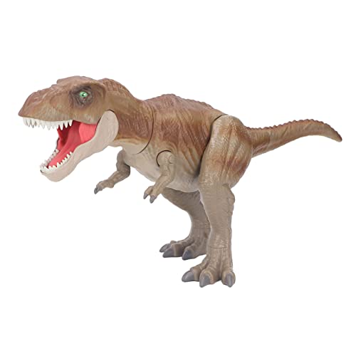 LIZEALUCKY Dinosaurier-Spielfiguren, Spielzeug, Kunststofffiguren, Dinosaurier-Modell, Spielzeugsimulation, lebendig, handbemalt, klare Textur, bewegliches Gelenk, Dinosaurier-Spielzeug für (Braun) von LIZEALUCKY