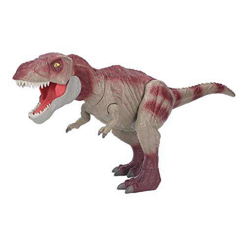 LIZEALUCKY Dinosaurier-Spielfiguren, Spielzeug, Kunststofffiguren, Dinosaurier-Modell, Spielzeugsimulation, lebendig, handbemalt, klare Textur, bewegliches Gelenk, Dinosaurier-Spielzeug für (Rot) von LIZEALUCKY