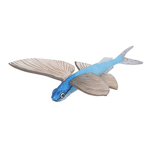 LIZEALUCKY Giocattoli di animali marini Pesce Volante Modello di simulazione Oceanario Design per Bambini Tecnologia dipinta a Mano Animali giocattolo del mare Figure Creature dell'oceano von LIZEALUCKY