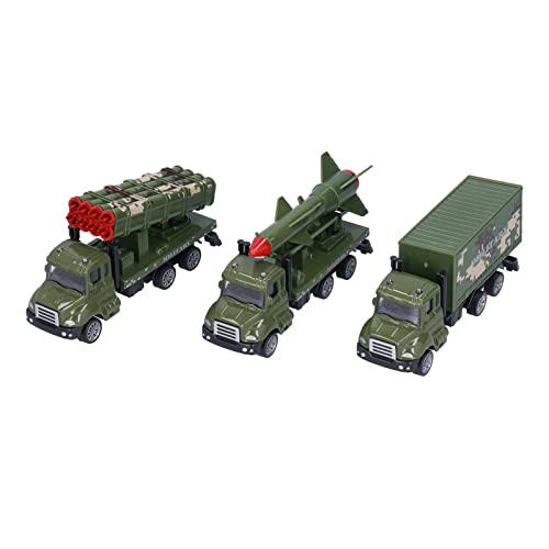 LIZEALUCKY Legierungs-Bumerang-Militärauto-Modellspielzeug, Metallpanzer-Dekorationen Desktop-Modell, montiertes Militärauto-Desktop-Dekorationsmodell-Set für und Mädchen von LIZEALUCKY