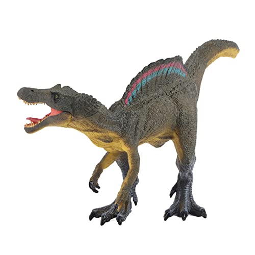 LIZEALUCKY Realistisches Tyrannosaurus-Dinosaurier-Tiermodell, Figur für frühes Lernspielzeug für Kinder, solide Simulation, großes Spinosaurus-Spielzeug für Jungen und Mädchen von LIZEALUCKY